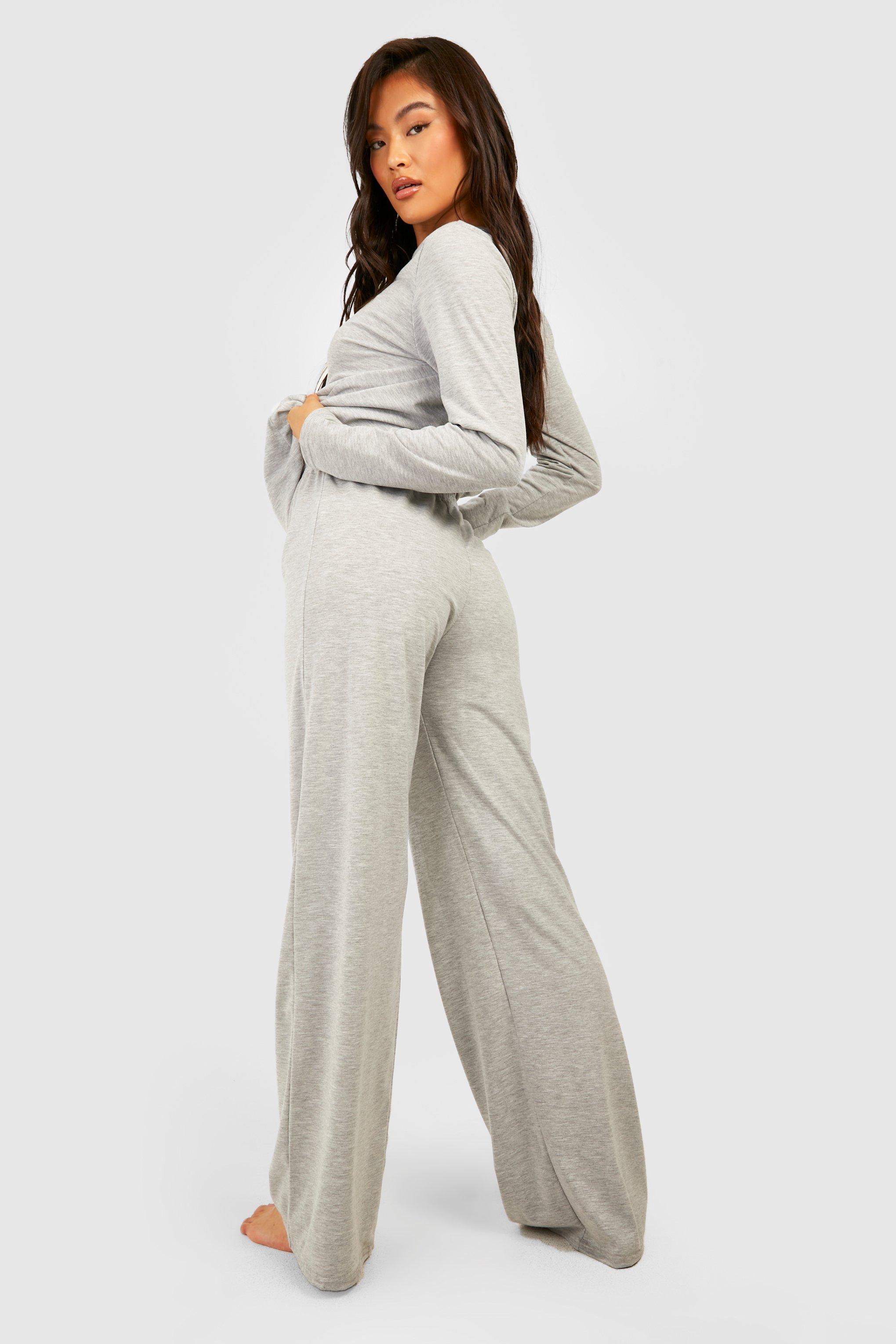 Women s Basic Mix And Match Lounge Trouser Boohoo UK